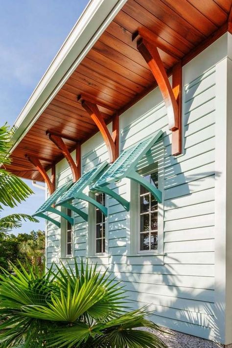 bahama shutters ideas bermuda shutters tropical house exterior design palm trees West Indies Decor, Exterior Siding Colors, Window Shutters Exterior, Bahama Shutters, House Shutters, Beach House Exterior, Shutters Exterior, Beach Cottage Decor, Beach House Interior