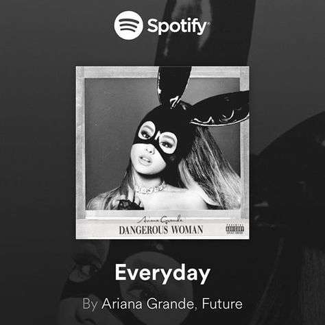 My fourth single off of DW, #Everyday feat Future will be serviced to Rhythm radio on Tuesday & pop shortly after !! 🌌 Everyday Ariana Grande, Ariana Grande Dangerous Woman, Let Me Love You, After 3, Dangerous Woman, Lil Wayne, Insta Posts, Nicki Minaj, Ariana Grande