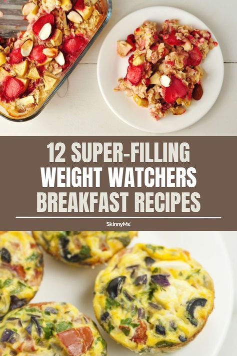 Start your day out right with these Weight Watchers breakfasts! Weight Watchers Meal Prep, Weight Watchers Breakfast Ideas, Bland Diet Recipes, Weight Watchers Food Points, Weight Watchers Recipes Breakfast, Bland Diet, Balanced Eating, Ww Breakfast, Ww Food