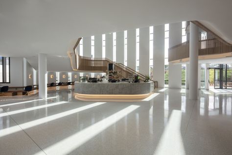 Gallery of Sydney Coliseum Theatre / Cox Architecture - 2 Concrete Facade, Australian Interior Design, Interior Design Awards, Interior Textiles, Theatre Design, Lobby Design, Reception Design, Terrazzo Flooring, Workplace Design