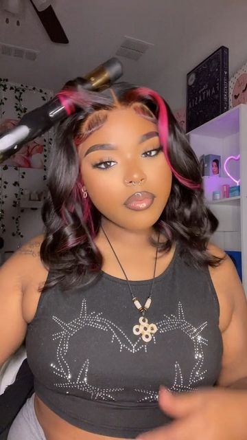 RECOOL Hair on Instagram: "Look at this lady's hairstyle!🥰 Black Frinday big sale up to $100 off!!🔥 Only $29.9 Get a Wig🔥 Follow @recoolhair and DM get exact link~ . . . . . . . #recoolhair #blackfriday #blackfridaysale #hdlacewig #undetectablelace #hairstylist #hairlife #naturalhairstylesforwomen #wiglife #naturalhair #naturalhairgoals #wigapplication #wigforbeginners #blackgirlmagic #wig #naturalhairstyle #slayqueen #beautytip #mostnaturalwig #straighthair #restyledbyhairstylist #fashionals Peekaboo Wig, Instagram Look, Hair Life, Hd Lace, Eyeshadow Makeup, Big Sale, Black Friday Sale, Wavy Hair, Hair Goals