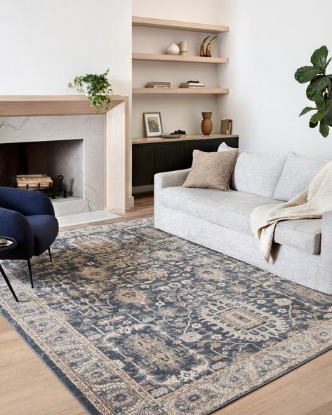 Dark eclectic living room