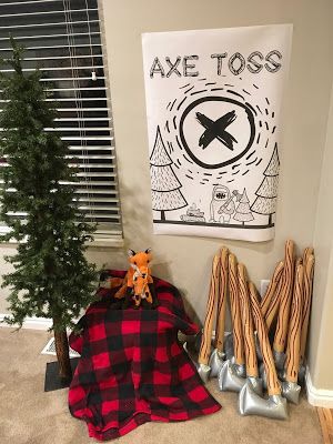 restlessrisa: lumberjack party Lumberjack Christmas Party, Lumberjack Trunk Or Treat, Lumberjack Party Games, Lumberjack Games, Berry Cups, Lumberjack Christmas, Pancakes And Eggs, Flannel Party, Heaven Help Us