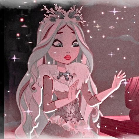 crystal winter | crystal winter icon | crystal winter aesthetic | crystal winter eah | crystal winter ever after high Crystal Winter, Crystal Ever After High, Crystal Winter Aesthetic, Cupid Pfp Ever After High, Ever After High Aesthetic Icons, Crystal Winter Ever After High, Ever After High Briar Beauty Icon, Fairy Tale Characters, Winter Wallpaper