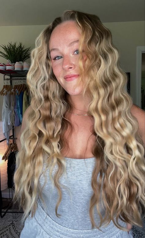 Beachy Crimped Hair, Mermaid Waves With Braids, Prom Hairstyles Crimped, Crimped Hair Prom, Crimp Hair With Braids, Crimped Prom Hair, Crimped Bridal Hair, Braid Crimped Hair, Beach Wave Prom Hair