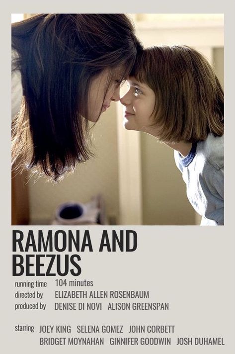 Minimalistic Polaroid Poster, Ramona And Beezus, Polaroid Movie Poster, Minimalist Polaroid Poster, Indie Movie Posters, Comfort Movies, Night Film, Iconic Movie Posters, Movie To Watch List