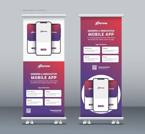 Mobile app promotion rollup banner smart... | Premium Vector #Freepik #vector #business #corporate #print #agency Mobile App Promotion, Design Taxi, Rollup Design, Taxi App, App Promotion, Rollup Banner, Pull Ups, Roll Up, Banner Design