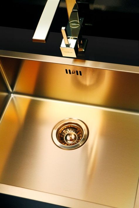 (1) Alveus Monarch Kitchen Sinks – Tagged "Undermount" – Olif Under Mount Kitchen Sink, Brass Kitchen Sink, Small Dining Room Table, Washroom Accessories, Fitted Kitchens, Old Kitchen Cabinets, Bronze Sink, White Kitchen Sink, Farmhouse Kitchen Cabinets