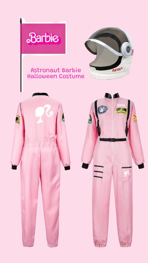 Space Barbie Costume, Astronaut Fancy Dress, Astronaut Halloween Costume, Astronaut Halloween, Fall Autumn Aesthetic, Space Costumes, Barbie Halloween Costume, Astronaut Costume, Crazy Costumes