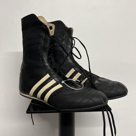 Adidas Boxing Shoes Vintage & Rare Model. Super high... - Depop Boxing Shoes Women, Boxing Shoes, Vintage Shoe, Shoes Vintage, Shoe Art, Vintage Shoes, Shoes Women, Women's Sneakers, Boxing