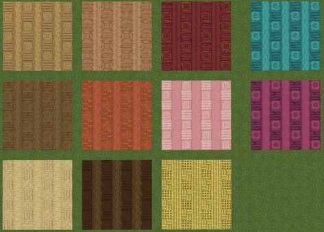 Dark Oak Flooring Minecraft, Minecraft Carpet Design Ideas, Minecraft Flooring Patterns, Minecraft Wood Floor Design, Minecraft Carpet Ideas, Minecraft Rug Designs, Floor Ideas Minecraft, Floor Patterns Minecraft, Minecraft Flooring Ideas