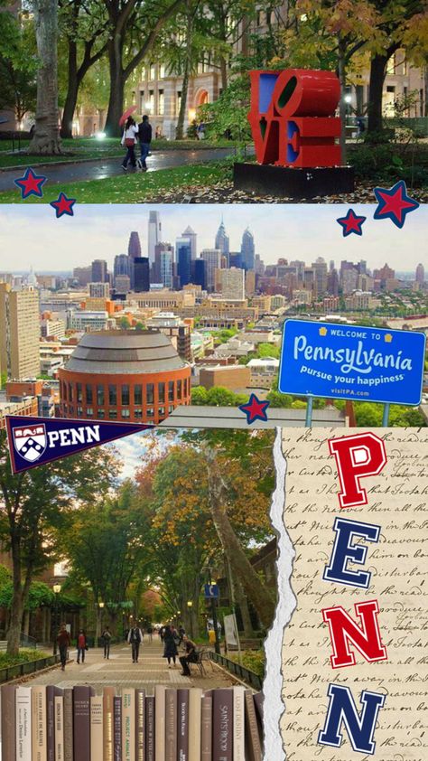 university of pennsylvania #universityofpennsylvania #upenn #uofpenn #penn #ivyleague #wharton #quaker #college #university #pennsylvania #philadelphia #dreamschool #collage #aesthetic Spiritual Vision Board, University Inspiration, Pennsylvania Philadelphia, College Vision Board, Dream College, University Of Pennsylvania, Dream School, College University, Study Inspiration