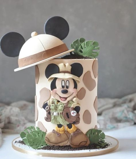 Twodles Birthday Cake, Mickey Mouse Birthday Party Food, Oh Twodles Birthday Cake, Mickey Mouse Birthday Cakes, Disney Birthday Ideas, Oh Twodles Birthday Party, Cakes Disney, Mickey Birthday Cakes, Jungle Safari Cake