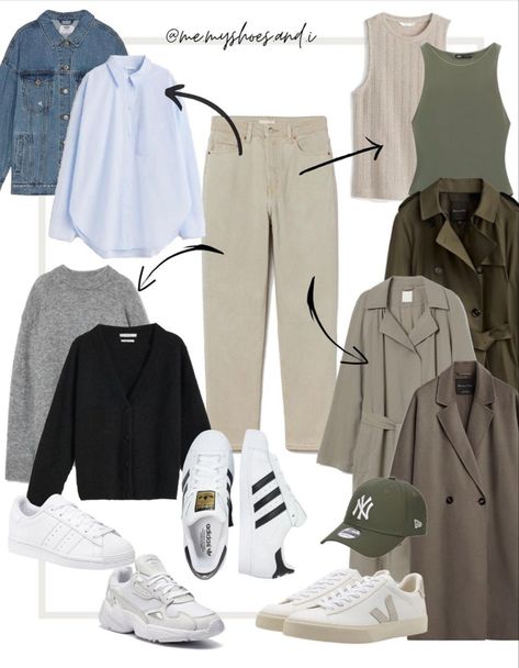 Soft Autumn Street Style, Soft Autumn Outfit Ideas, Mute Autumn Outfits, Soft Autumn Outfits Capsule Wardrobe, Soft Autumn Color Palette Outfits, Autumn Capsule Wardrobe, Autumn Color Palette Fashion, Soft Autumn Palette, Minimalist Wardrobe Capsule