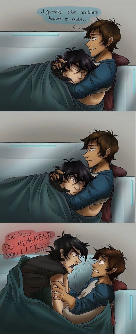 SOMEONE DREW THE THING!!!!!!! Klance Cute, Klance Voltron, Klance Fanart, Klance Comics, Voltron Funny, Voltron Comics, Form Voltron, Voltron Ships, Voltron Fanart