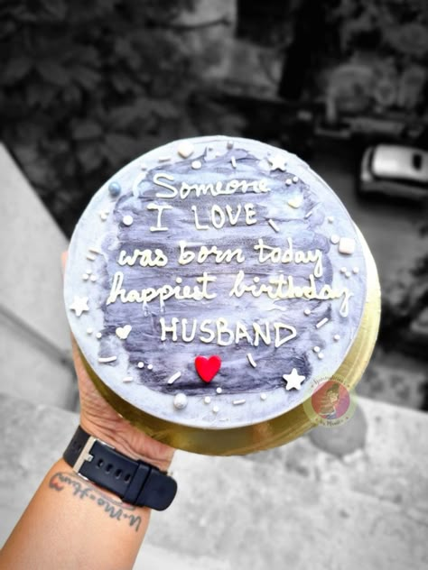 Happy Birthday My Husband Cake, Cake Idea For Husband, Happy Birthday Hubby Cake, Happy Birthday Husband Cake, Birthday Husband, Birthday Cake For Husband, Cake For Husband, Happy Birthday Husband, Big Rangoli