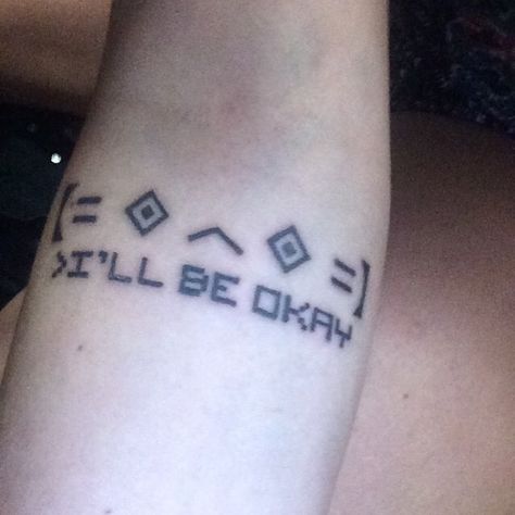 Porter Robinson Tattoo, Edm Tattoo Ideas, Csm Tattoo, Edm Tattoo, Ill Be Okay, Porter Robinson, Cute Tats, Fotos Ideas, Edm Rave