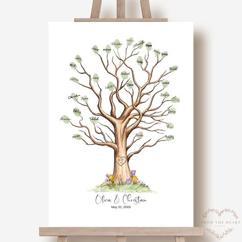 Create a unique keepsake with our Editable Wedding Fingerprint Tree Template! 🌳 Guests leave their mark, crafting a one-of-a-kind guestbook masterpiece. Easily personalize using Templett for a special addition to your wedding. Cherish the memories with this delightful and personal keepsake! 💕✨ No waiting, no software needed. Purchase, personalize, and print instantly! 🖨️ 👰🤵 Perfect for weddings and a great alternative to traditional guest books! 🔗 Link in bio to shop now! #WeddingGuestBoo... Fingerprint Tree Template, Guest Book Diy, Fingerprint Guest Book Wedding, Tree Wedding Guest Book, Wedding Fingerprint, Wedding Fingerprint Tree, Thumbprint Tree, Tree Template, Wedding Tree Guest Book