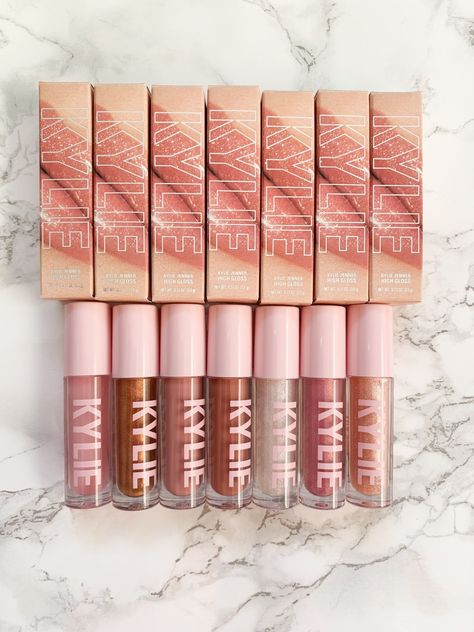 Kylie Cosmetics High Gloss, Kylie High Gloss, Kylie Kardashian Makeup, Kylie Cosmetics Collection, Kylie Products, Kylie Lip Gloss, Kyle Cosmetics, Oil Lipstick, Kylie Makeup