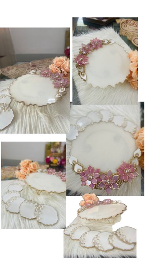 12” resin cake stand with 4”  resin coasters 6pcs Cake Stand Diy, Resin Cake Stand, Diy Cake Stand, How To Make Decorations, Tea Coaster, Resin Coasters, Diy Resin Art, Resin Diy, Resin Crafts