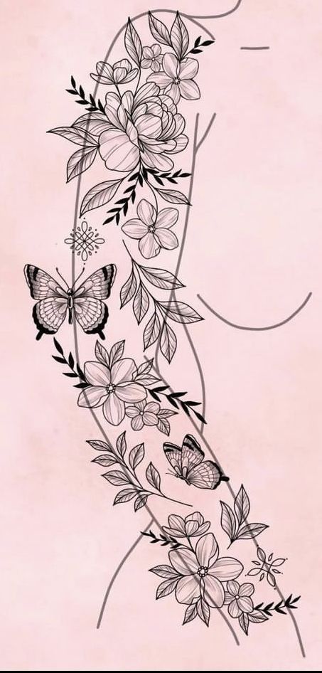 #CoolTattoos #TattooArt #InkMaster #TattooDesigns #InkedUp #TattooLovers #InkInspiration #TattooIdeas #CreativeInk #TattooStyle Tattoos That Incorporate Flowers, Daisy Flower Tattoos Sleeve, Arm Tattoo For Black Woman, Tattoo For Black Woman, Simple 3x3 Tattoos, Floral Filler Tattoo Ideas Gap, Tattoo To Fill In Gaps, Sleeve Tattoo Stencils For Women, Are Tattoos For Women