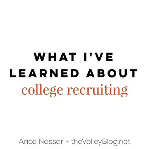 The journey I have had to take to get to this point has not been an easy one but it has definitely been worth it. The VolleyBlog + College Recruiting Volleyball + College Athlete + Student Athlete Recruiting Tips, College Athlete, College Recruiting, Recruitment Process, Volleyball Tips, Student Athlete, Young Athletes, Volleyball Players, Worth It