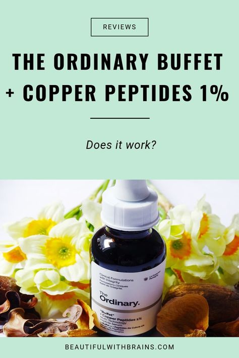 The Ordinary Copper Peptides, The Ordinary Buffet + Copper Peptides 1%, The Ordinary Peptide, The Ordinary Buffet Copper Peptides, Buffet Copper Peptides, Ordinary Buffet, The Ordinary Buffet, Mask For Oily Skin, Skin Care Routine For 20s