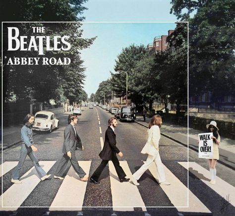 The Walk is over...! Abbey Road Crossing, Famous Album Covers, Real Background, Diver Down, Beatles Poster, The Fame Monster, Beatles Art, Beatles Abbey Road, London Aesthetic