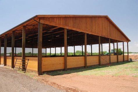 Meadows Barn With Indoor Arena, Outdoor Riding Arena, Covered Riding Arena, Covered Arena, Pole Barn Kits, Prefab Barns, Barn Layout, Barn House Kits, Riding Arena