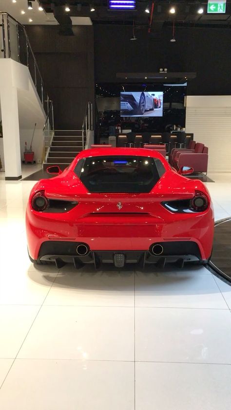 Ferrari Garage, Car Dump, Ferrari 488 Gtb, Cars Aesthetic, Car Style, Ferrari 488, Car Garage, Car Collection, Supercars