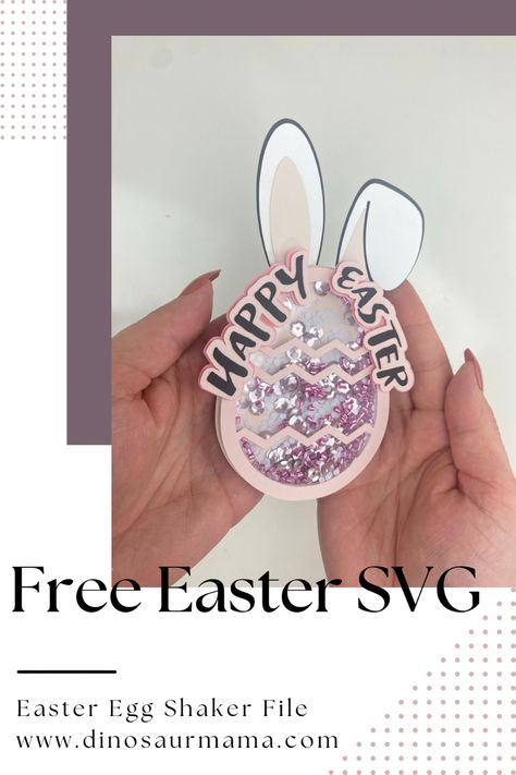 Free Easter Cricut Projects, Easter Crafts Cricut Ideas, Bunny Svg Free Cricut, Easter Crafts Cricut, Easter Cricut Crafts, Egg Svg Free, Free Easter Svg Files For Cricut, Cricut Easter Cards, Cricut Projects Easter