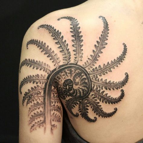 Oh, now that is calling my name.... Tribe Symbols, Botanisches Tattoo, Plants Tattoo, Couples Tattoos, Fern Tattoo, Couple Tattoos Unique, Plant Tattoo, Botanical Tattoo, Symbol Tattoos