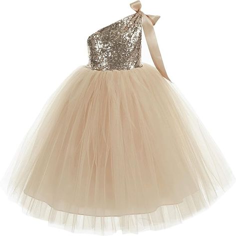 Amazon.com: ekidsbridal One-Shoulder Sequin Tutu Flower Girl Dress Princess Dresses Pageant Gown 182 10: Clothing, Shoes & Jewelry Corset Dress Wedding, Tutu Flower Girl Dress, Dresses Pageant, Pageant Gown, Princess Flower Girl Dresses, Dress Corset, Flower Girl Dresses Tutu, Tutu Dresses, Wedding Dresses Corset