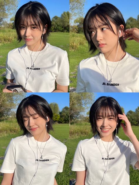 Kpop Short Hair, Iu Short Hair, Short Hair Tomboy, Peach Hair, Asian Short Hair, Hair Inspiration Short, Haircut Inspiration, Hair Appointment, Haircuts For Medium Hair