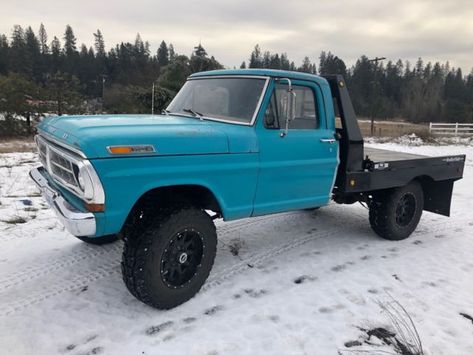 Ford Flatbed, F250 Highboy, Obs Ford, Custom Truck Beds, Work Trucks, Trucks Ford, Truck Flatbeds, Vintage Pickup Trucks, Old Ford Trucks