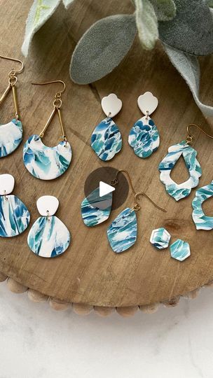 How To Clean Earrings, Beachy Vibes, Artisan Earrings, Rubbing Alcohol, Clay Ideas, Beauty Store, Diy Earrings, Color Combination, Designer Earrings