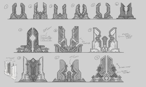 ArtStation - Spellbreak - Aegis Towers, Michael Maurino Fortress Concept Art, Building Sketch, Fantasy Props, Landscape Concept, Concept Car Design, Fantasy City, Fantasy Castle, Game Concept Art, The Player