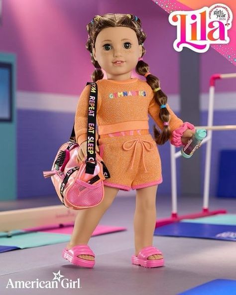 American Girl Catalog, Dream Doll, American Dream, Show Up, American Girl Doll, Girl Dolls, American Girl, Gymnastics, In Style