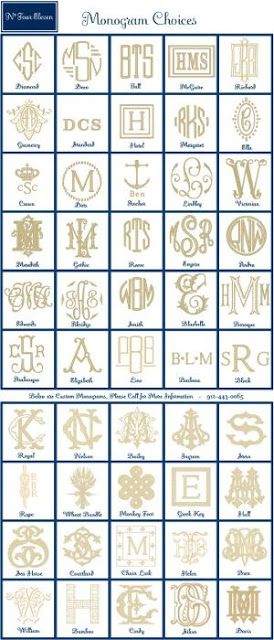 monogram styles, source unknown Typographie Logo, Crazy Quilting, Embroidery Monogram, Cameo Projects, Monogram Fonts, Silhouette Projects, Silhouette Cameo, Needlepoint, Hand Lettering