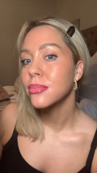 Nyx Thick It Stick It, Thick It Stick It, Plum Lip Gloss, Cream Bronzer Stick, Tinted Moisturizer With Spf, Covergirl Clean Fresh, Peach Powder, Bronzer Stick, Plum Lips