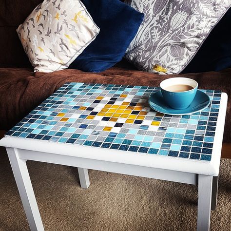 Upcycled Mosaic, Mosaic Coffee Table, Mosaic Tables, Mosaic Table, Backyards, Mosaic Art, Mosaic, Coffee Table, Interior Design