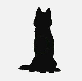 Dog Shadow Drawing, Dog Silloettes Painting, Dog Siluette, Dog Silloettes, Sirius Black Dog, Husky Silhouette, Dog Commission, Silly Crafts, Dog Wreaths