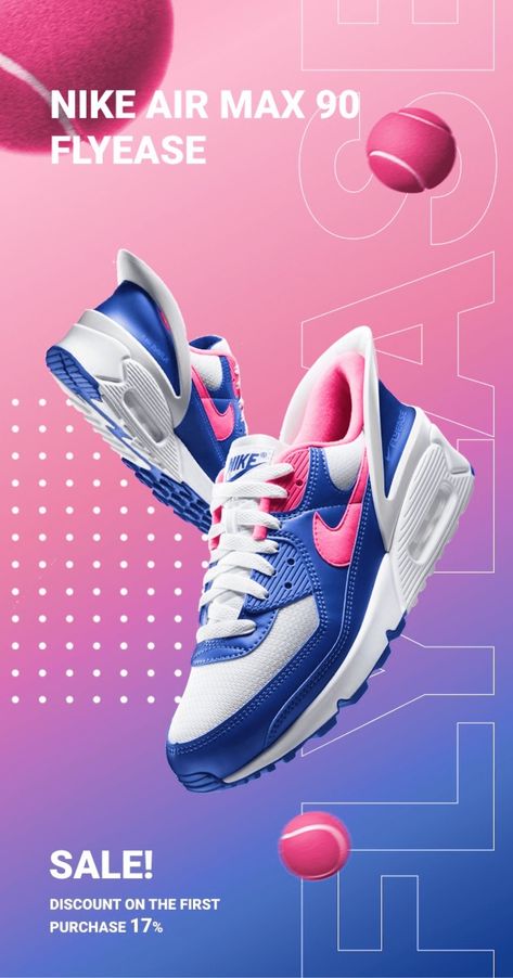 Sneakers banner :: Behance Nike Banner, Shoes Banner, Creative Shoot, Shoe Design Sketches, Fashion Graphic Design, Ux Web Design, Prop Design, Environmental Graphics, Sport Poster