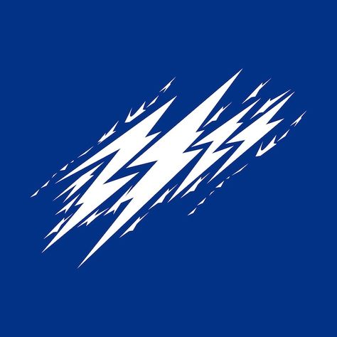 Lightning Bolt Tattoo, Bolt Tattoo, Lightning Bolt, Blue Background, Blue Backgrounds, Premium Vector, Graphic Resources, Tattoos, Blue