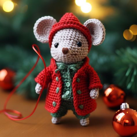 Free Christmas Crochet Patterns Amigurumi, Crochet Christmas Toys Free Pattern, Crochet Amigurumi Ornaments, Christmas Crochet Patterns Amigurumi, Crochet Pattern Christmas Ornaments, Amigurumi Christmas Ornaments Free Pattern, Amigurumi Pattern Christmas, Christmas Crafts Crochet, Crochet Pattern Free Animals