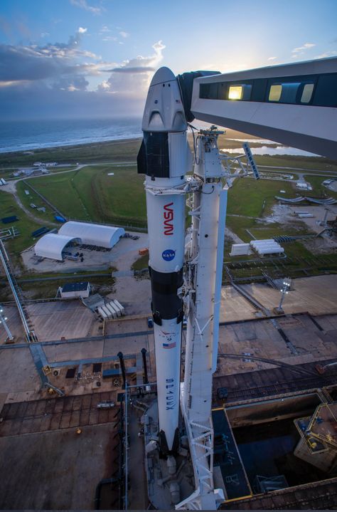 Nasa Spacex, Spacex Rocket, Falcon 9 Rocket, Spacex Falcon 9, Spacex Launch, Aerospace Engineering, Launch Pad, Space Rocket, Space Program