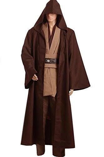 Jedi Tattoo, Diy Superhero Costume, Jedi Tunic, Jedi Cosplay, Jedi Robe, Cosplay Costumes For Men, Jedi Costume, Knight Costume, Men Halloween