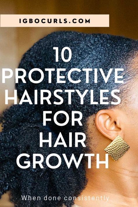 10 Protecting Hairstyles for Hair Development Check more at https://howcandothis.com/hairstyleideas/10-protecting-hairstyles-for-hair-development/ Natural Hairdos For Black Women, Natural Diy Hairstyles For Black Women, African Protective Hairstyles, Diy Protective Hairstyles For Black Women, Loose Protective Styles For Natural Hair, Protective Styles For Relaxed Hair Short, 4c Natural Protective Hairstyles Short, Ideas For Natural Hair Hairstyles, 4 C Hairstyles 4c Hair Short