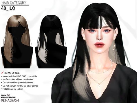 The Sims Resource - ILO hair Sims 3 Cc Hair Female, Sims 4 Cc Beach Waves Hair, Skunk Hair Sims 4 Cc, Sims Cc Hairstyles, Sims 4 Cc Sims Resource Hair, Sims 4 Cc Tsr Hair, Sims Hair Cc Alpha, Sims 4 Cc Hair Thesimsresource, Girl Hair Sims 4 Cc