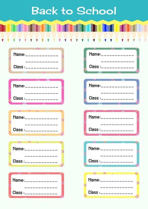 Name For Notebooks Design, Edukasyon Sa Pagpapakatao Design, Notebook Name Labels Aesthetic, School Book Labels, Free School Labels, Template Name, Notebook Labels, Cute Laptop Stickers, School Labels